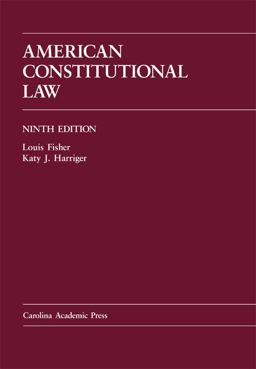 American Constitutional Law American Constitutional Law