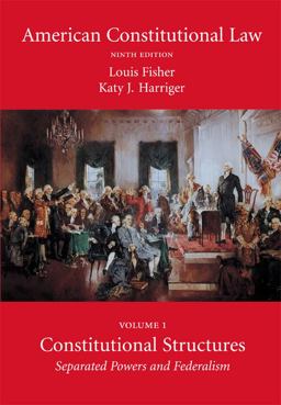 American Constitutional Law, Volume One American Constitutional Law, Volume One