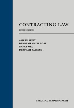 Contracting Law 5th 9781594609893 Front Cover