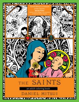 Saints An Adult Coloring Book  9781594717246 Front Cover