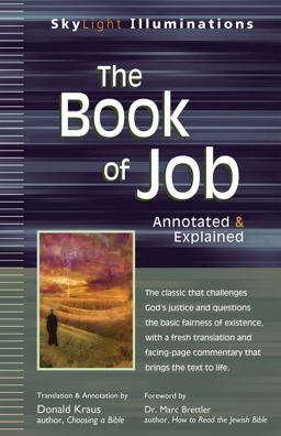 Book of Job Annotated and Explained  9781594733895 Front Cover