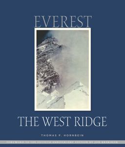 Everest The West Ridge  9781594857072 Front Cover