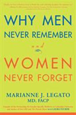 Why Men Never Remember and Women Never Forget  9781594865275 Front Cover