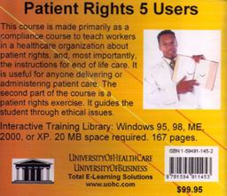 Patient Rights, 5 Users