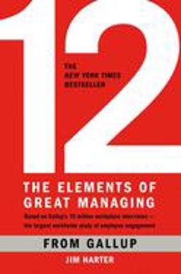 12: the Elements of Great Managing  9781595629982 Front Cover