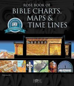 Rose Book of Bible Charts, Maps, and Time Lines Full-Color Bible Charts, Illustrations of the Tabernacle, Temple, and High Priest, Then and Now Bible Maps, Biblical and Historical Time Lines 10th 9781596360228 Front Cover