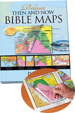Deluxe Then and Now Bible Map Book with CD-ROM  9781596361638 Front Cover