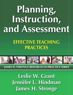 Planning, Instruction, and Assessment Effective Teaching Practices  9781596671416 Front Cover