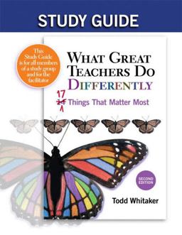 Study Guide: What Great Teachers Do Differently 17 Things That Matter Most 2nd 9781596672055 Front Cover