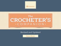 Crocheter's Companion  9781596688292 Front Cover