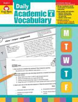 Daily Academic Vocabulary Grade 4  9781596732032 Front Cover