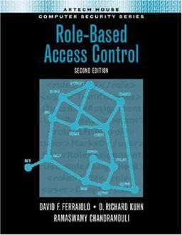 Role-Based Access Control 2nd 9781596931138 Front Cover