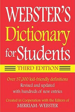 Webster's Dictionary for Students, Third Edition 3rd 9781596950931 Front Cover