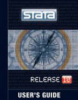 Stata User's Guide-Release 10 2007 9781597180238 Front Cover