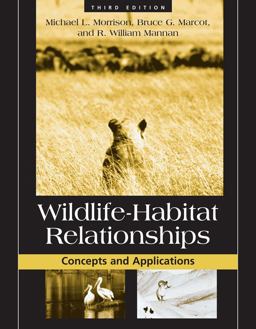 Wildlife-Habitat Relationships Concepts and Applications 2nd 9781597260954 Front Cover