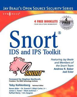 Snort Intrusion Detection and Prevention Toolkit  9781597490993 Front Cover