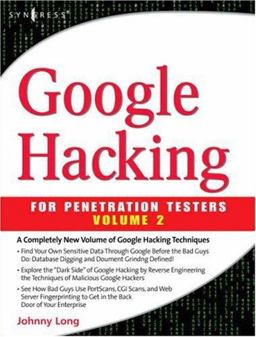 Google Hacking for Penetration Testers 2nd 9781597491761 Front Cover