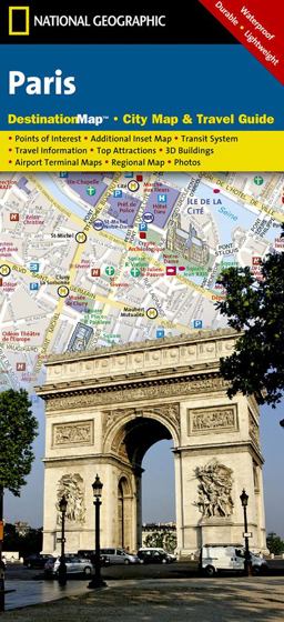 Paris City Map and Travel Guide