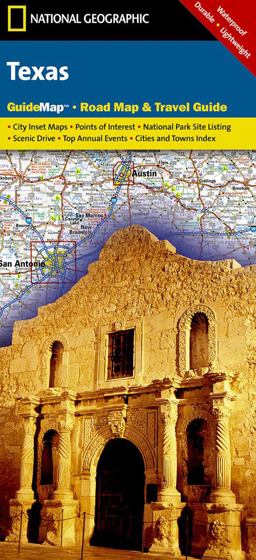Texas Road Map and Travel Guide
