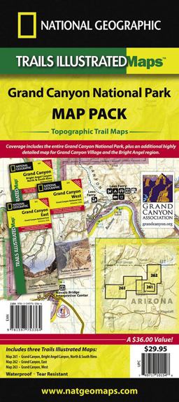 Grand Canyon National Park [Map Pack Bundle]