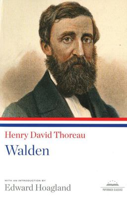 Walden A Library of America Paperback Classic  9781598530636 Front Cover