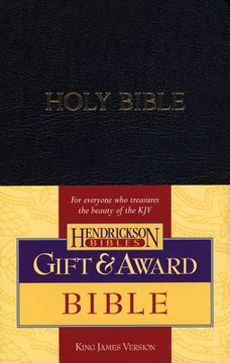 Gift and Award Bible-KJV  9781598560206 Front Cover