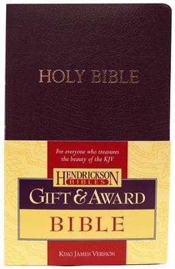 Gift and Award Bible-KJV  9781598560244 Front Cover