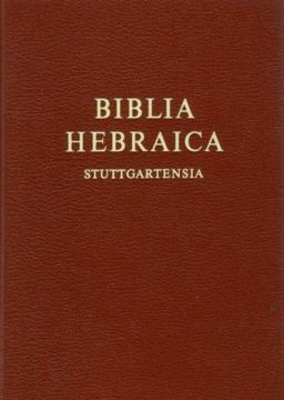 Biblia Hebraica Stuttgartensia: 1st 9781598561630 Front Cover