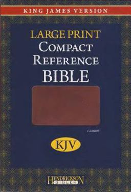 Large Print Compact Reference Bible-KJV