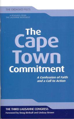Cape Town Commitment A Confession of Faith and a Call to Action  9781598568424 Front Cover