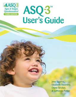 ASQ-3 User's Guide 3rd 9781598570045 Front Cover