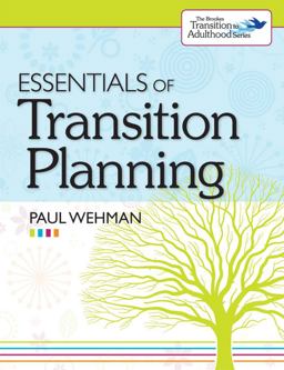 Essentials of Transition Planning  9781598570984 Front Cover
