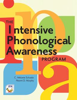 Intensive Phonological Awareness Program  9781598571189 Front Cover