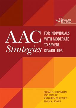 AAC Strategies for Individuals with Moderate to Severe Disabilities  9781598572063 Front Cover