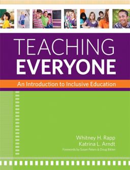 Teaching Everyone An Introduction to Inclusive Education  9781598572124 Front Cover