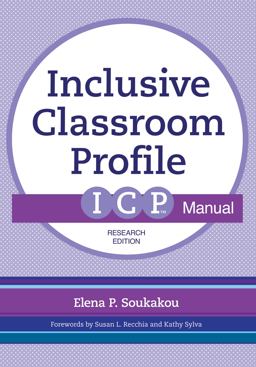 Inclusive Classroom Profile (ICP) Manual  9781598579918 Front Cover
