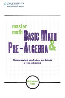 Master Math: Basic Math and Pre-Algebra 2nd 9781598639827 Front Cover