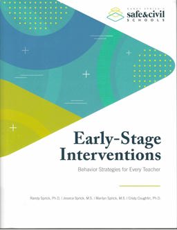 Early-Stage Interventions Behavior Strategies for Every Teacher  9781599091068 Front Cover