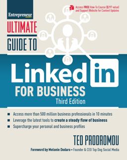 Ultimate Guide to LinkedIn for Business Access More Than 500 Million People in 10 Minutes 3rd 9781599186405 Front Cover