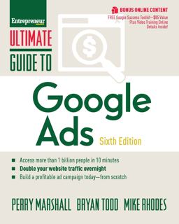 Ultimate Guide to Google Ads 6th 9781599186733 Front Cover