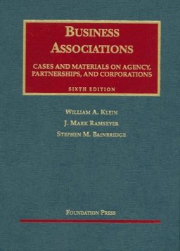 Cases and Materials [on] Business Associations