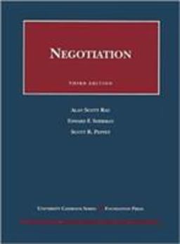 Negotiation, 3d 3rd 9781599410562 Front Cover