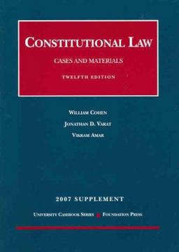 Constitutional Law Supplement