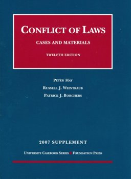 Conflict of Laws, Cases and Materials
