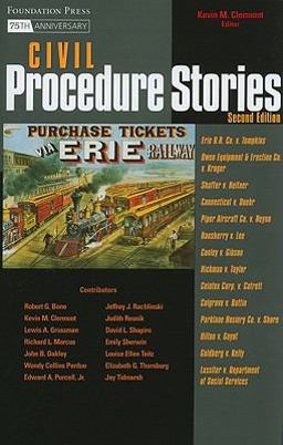 Civil Procedure Stories 2nd 9781599413471 Front Cover
