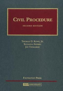 Civil Procedure  9781599413938 Front Cover