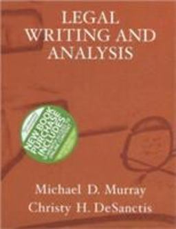Legal Writing and Analysis 2nd 9781599413952 Front Cover