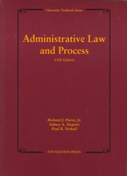 Administrative Law and Process Administrative Law and Process