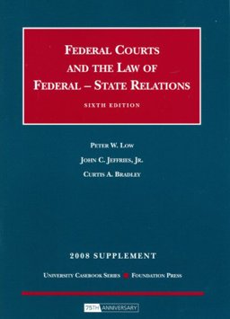 The Federal Courts and the Federal-State Relations