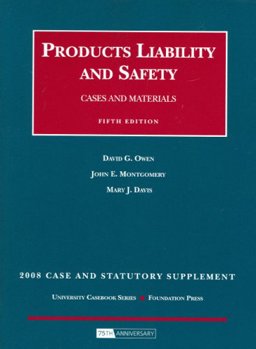 Products Liability and Safety